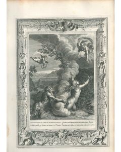 Arethuse, from "Le Temple des Muses", by Bernard Picart - Old Master Original Print