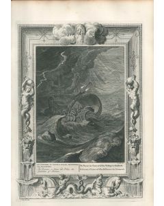 Castor et Pollux, from "Le Temple des Muses", by Bernard Picart, original print