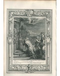 Œnée, from "Le Temple des Muses", by Bernard Picart, original print