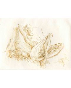 Anonymous – Reclined Nude - Contemporary Art