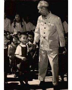 Ho Chi Minh with Children - Original Photographs