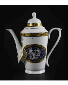 Limoges Porcelain Teapot - Decorative Objects