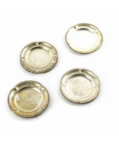 Set of Four Silverplate Placeholder - Decorative Objects