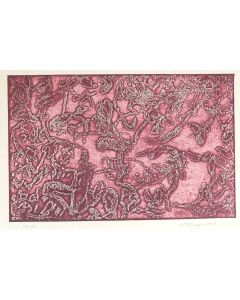 Pink Composition - Mark Tobey - Contemporary Artwork