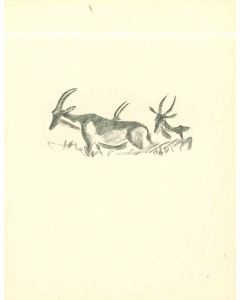 Emmanuel Gondouin - Deers - Modern Art