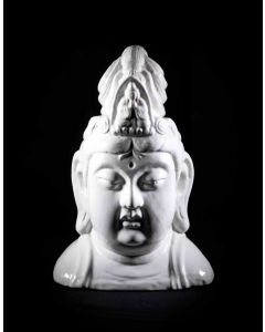 Buddha Head Statue by Tommaso Barbi