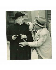 Gino Bramieri and Aldo Fabrizi - Vintage Photograph