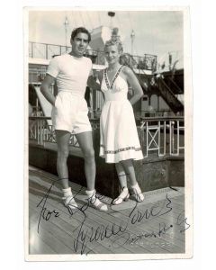Photographic Portrait of Tyrone Power with Annabella