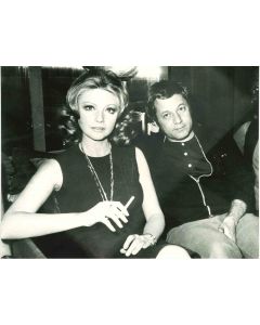 Sylva Koscina and Paolo Villaggio - Vintage Photo
