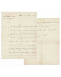 Autograph Letter by Vincent d’Indy - Original Manuscripts