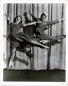 Autograph Photograph by Bob Fosse and Mary Ann Niles-Fosse