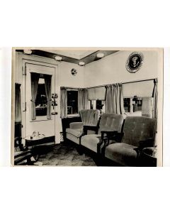 White House on Wheel - American Vintage Photograph