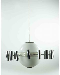 Vintage Chandelier by Space Age, Italy 1970s