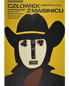 The Man from Maisinicu - Polish Movie Poster - Contemporary Artwork