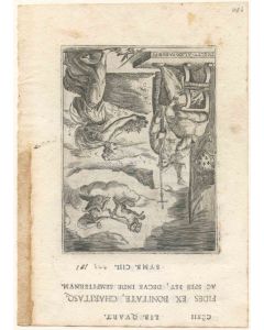 Four Engravings from 'Emblemi di Achille Bocchi'