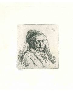 The Artist's Mother, Head and Bust