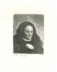 The Artist's Mother with Her Hand on Her Chest