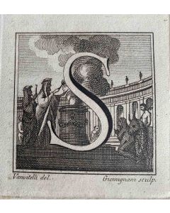 Antiquities of Herculaneum  - Letter of the Alphabet S