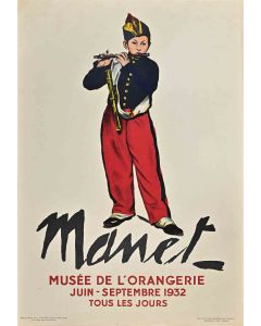Manet Vintage Poster Exhibition