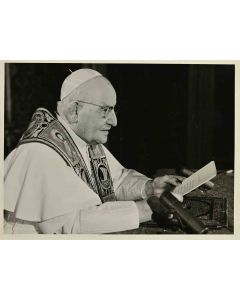 Pope John XXIII - Vintage b/w Photo  