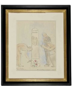 Au Cimetière Monsieur... - Fancis Picabia - Contemporary Art