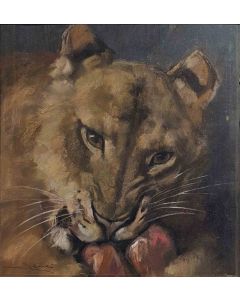 Marino Lenci - Lioness - Contemporary Art 