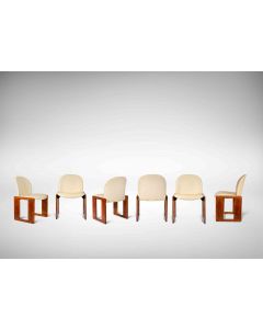 Afra Bianchin, Tobia Scarpa - Set of 6 Dialogo Chairs - Furniture 