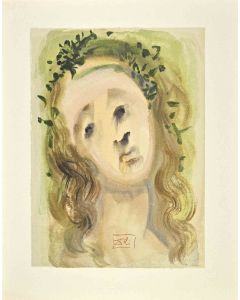 Salvador Dali - The Virgin announced - Contemporary Artwork 