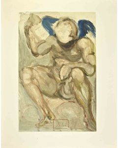 Salvador Dali - The Angel of Mercy - Contemporary Artwork 