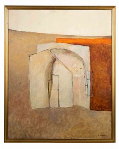 Mario Asnago - Home in the desert - Contemporary Artwork 