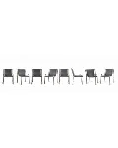 Vittorio Intoini - Set of Vintage Chairs by Saporiti - Design Furniture        