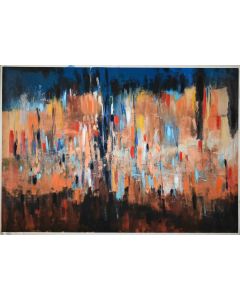 Martine Goyens - Abstract Color Comsposition - Contemporary Artwork 