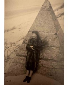 The Old Days  Photo - Woman with Pyramid
