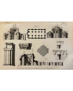 Various Authors - Uses and Cusstoms - Map of St. Giulia Church, Bergamo - Vintage Photograph 