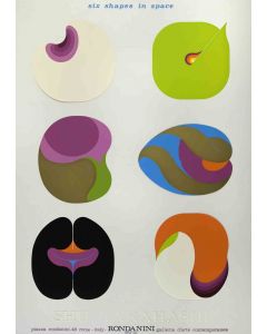 Shu Takahashi - Six Shapes in Space - Contemporary Artwork 