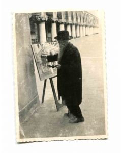 Anonymous - Old Days - Painting in San Marco Venice - Vintage Photograph 