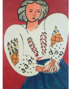 Henri Matisse - La Blouse Roumaine - Modern Artwork 
