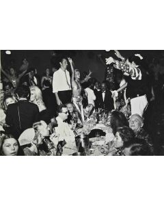 Anonymous - The Dancing Dinner in the 1970s - Vintage Photograph 