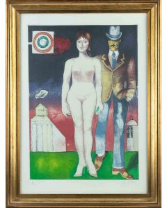 Franco Gentilini - Nude Woman - Contemporary Artwork 