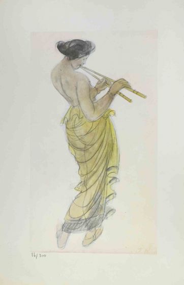 Andre' Derain - The Flautist - Lithograph 