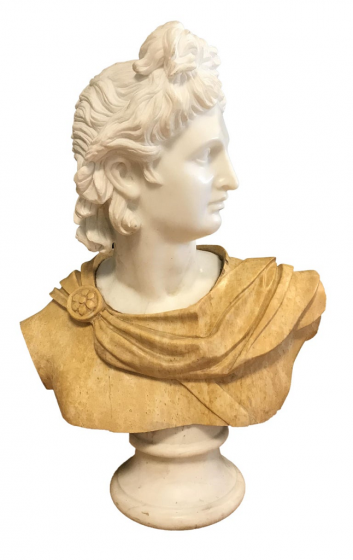 Bust of Apollo by Anonymous Artist - Modern Artwork 