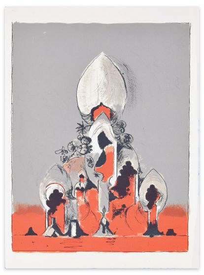 Mosque by Graham Sutherland - Contemporary Artwork