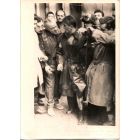 Injured, Algeria, historical photograph