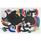 Miró Lithographe I - Plate VII