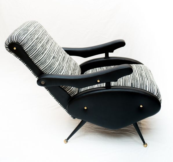 Vintage Reclining Armchair - Design Furniture