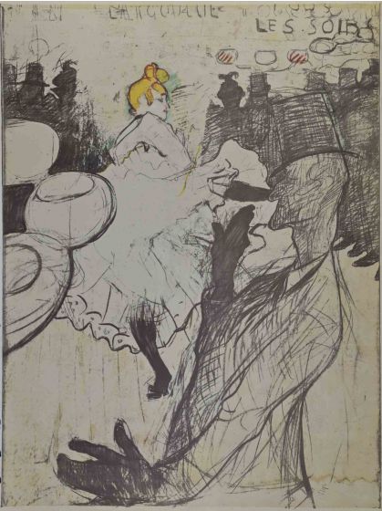 Moulin Rouge. La Goulue and Valentin le Désossé