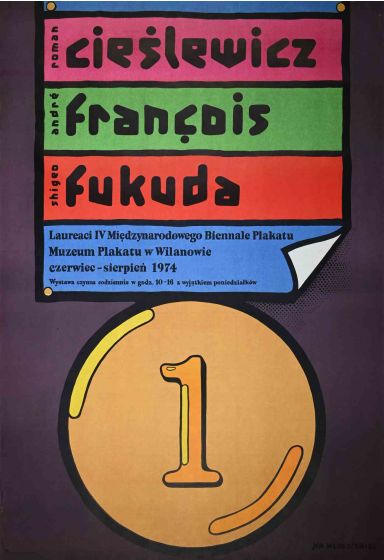 Poster of biennale Plakatu museum - Jan Mlodozeniek - Contemporary Art