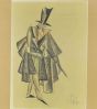 Sketch for a theatrical Costume