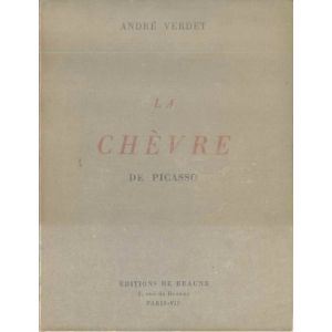 La chèvre de Picasso by André Verdet - Contemporary Rare Book