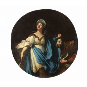 Judith Holding Holofernes' Head